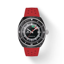 Load image into Gallery viewer, TISSOT SIDERAL S POWERMATIC 80 BLACK WITH RED RUBBER
