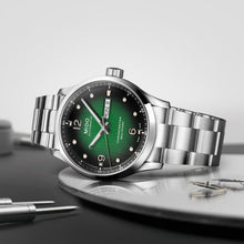 Load image into Gallery viewer, MIDO MULTIFORT M CHRONOMETER GREEN ON BRACELET
