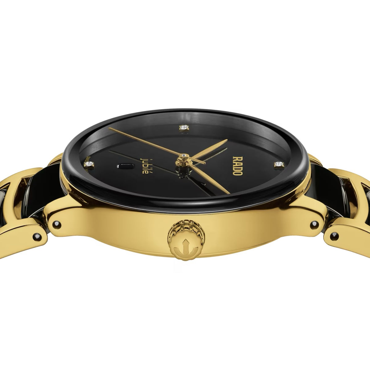 Rado Centrix Diamond Ceramic Gold PVD Quartz 30.5mm – Wamada Jewellery
