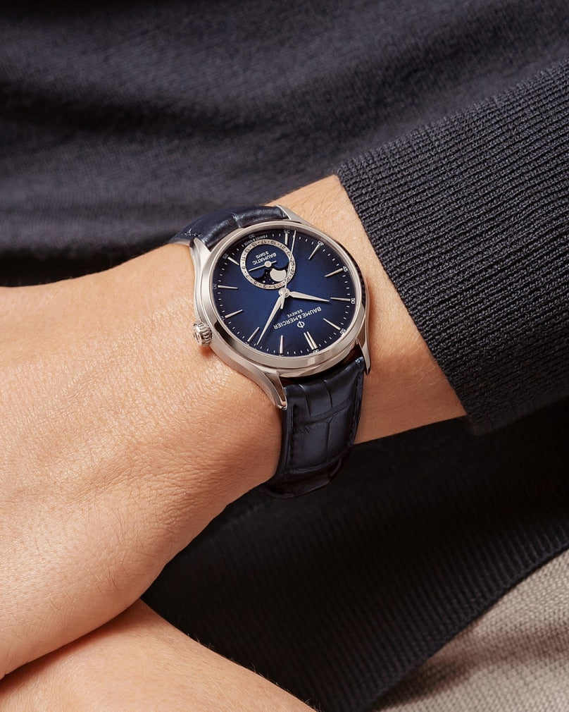 Baume & Mercier Clifton Blue Moon phase date 10756 - 39mm