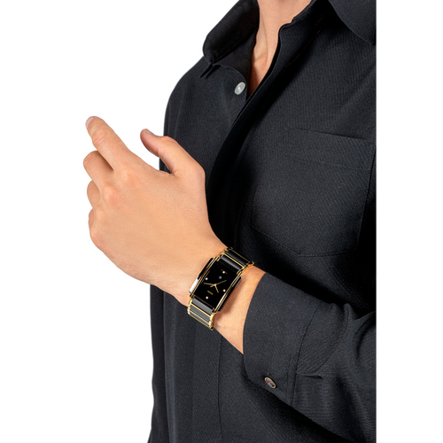 Rado Integral Diamonds Quartz Gold PVD 31mm