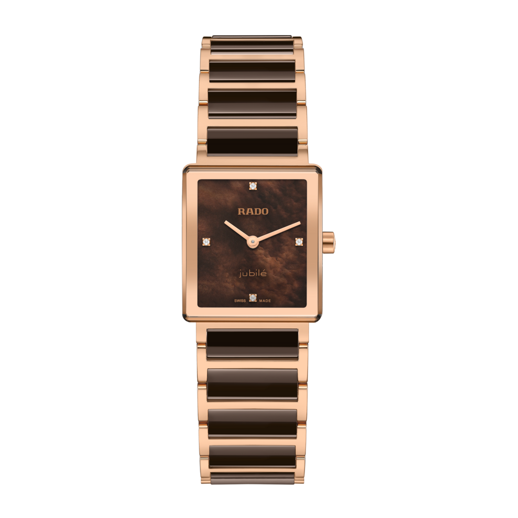 Rado Integral Diamonds Quartz RG PVD Steel 23.0mm