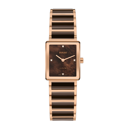 Rado Integral Diamonds Quartz RG PVD Steel 23.0mm