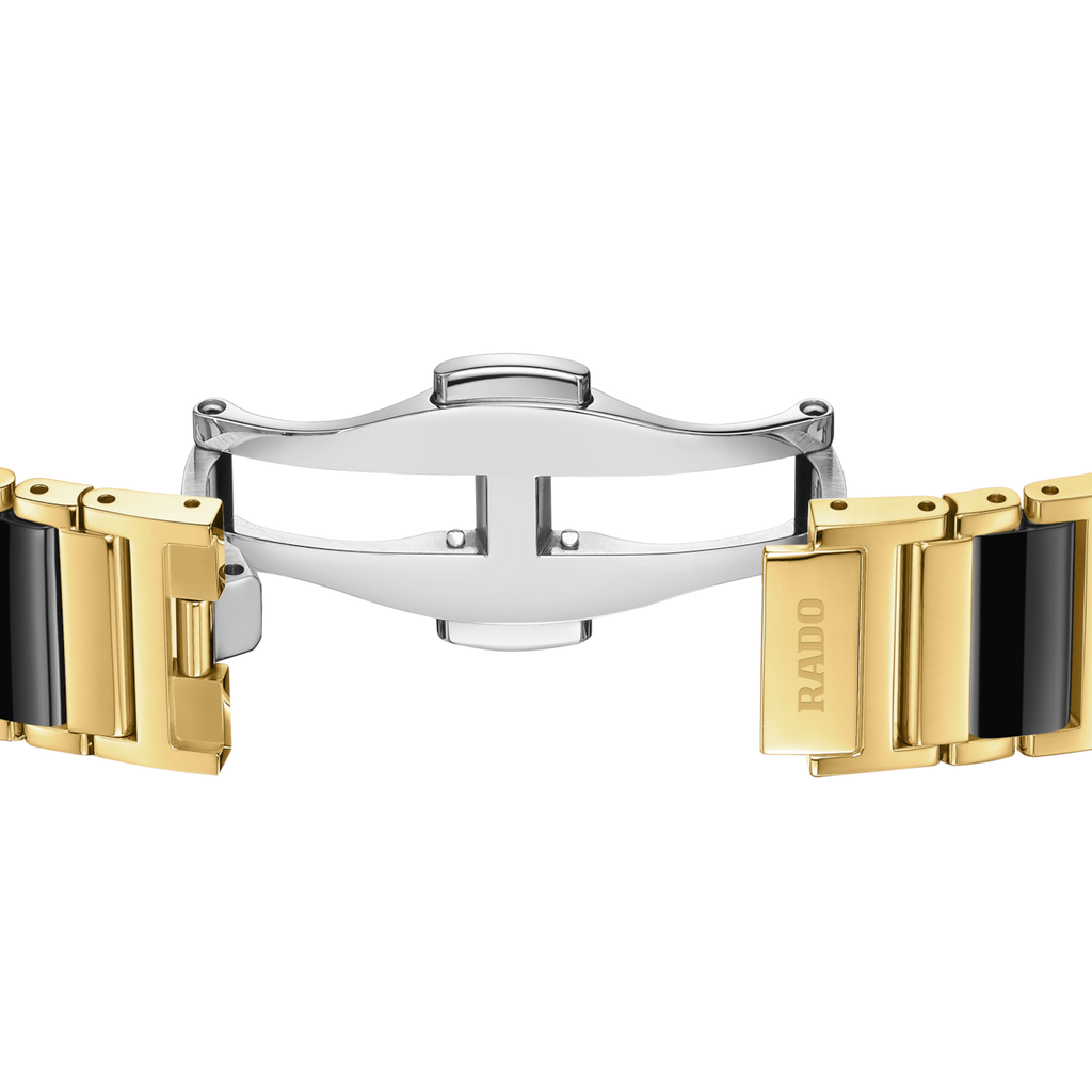 Rado Integral Diamonds Quartz YG PVD Steel 23.0mm