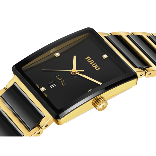 Rado Integral Quartz Steel 31.5mm YG PVD Ceramic