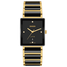 Load image into Gallery viewer, Rado Integral Quartz Steel 31.5mm YG PVD Ceramic