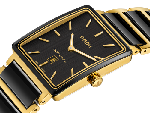 Rado Integral 40-Year Anniversary Edition Quartz Steel 28mm YG PVD Ceramic
