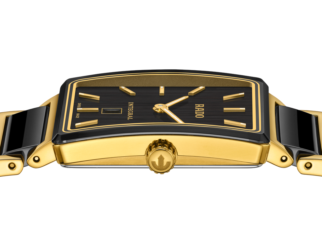 Rado Integral 40-Year Anniversary Edition Quartz Steel 28mm YG PVD Ceramic