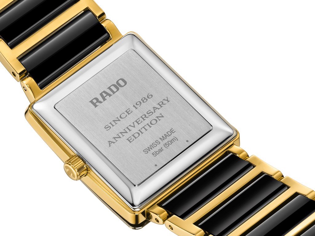 Rado Integral 40-Year Anniversary Edition Quartz Steel 28mm YG PVD Ceramic