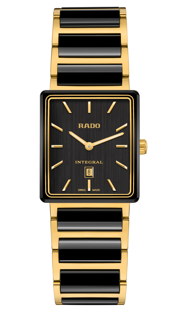 Rado Integral 40-Year Anniversary Edition Quartz Steel 28mm YG PVD Ceramic