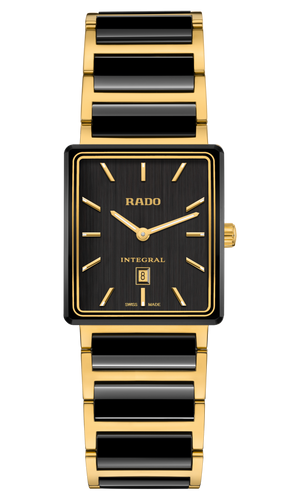 Rado Integral 40-Year Anniversary Edition Quartz Steel 28mm YG PVD Ceramic