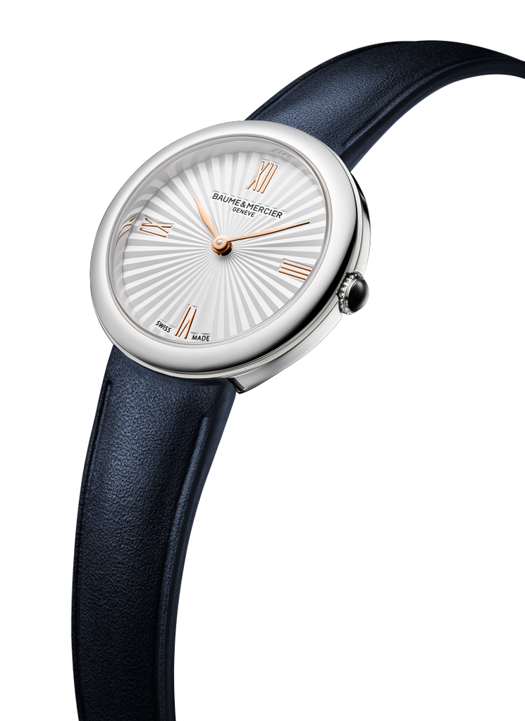 Joia de Baume & Mercier 10847 -28mm quartz on Leather Strap