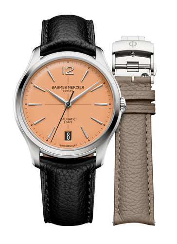 Baume & Mercier Clifton Salmon Dial 10778 Limited Edition