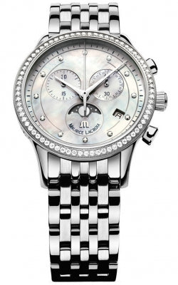 Maurice Lacroix Les Classiques Phase de Lune Chrono Ladies with Diamond