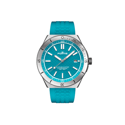 Fortis Marinemaster m-40 serenity blue on horizon strap