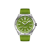 Fortis Marinemaster m-40 woodpecker green on horizon strap