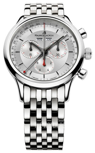 Maurice Lacroix Les Classiques Chronograph Silver Dial Steel