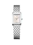 Baume & Mercier Hampton White Dial quartz on bracelet 10860 28mm x 17.75mm