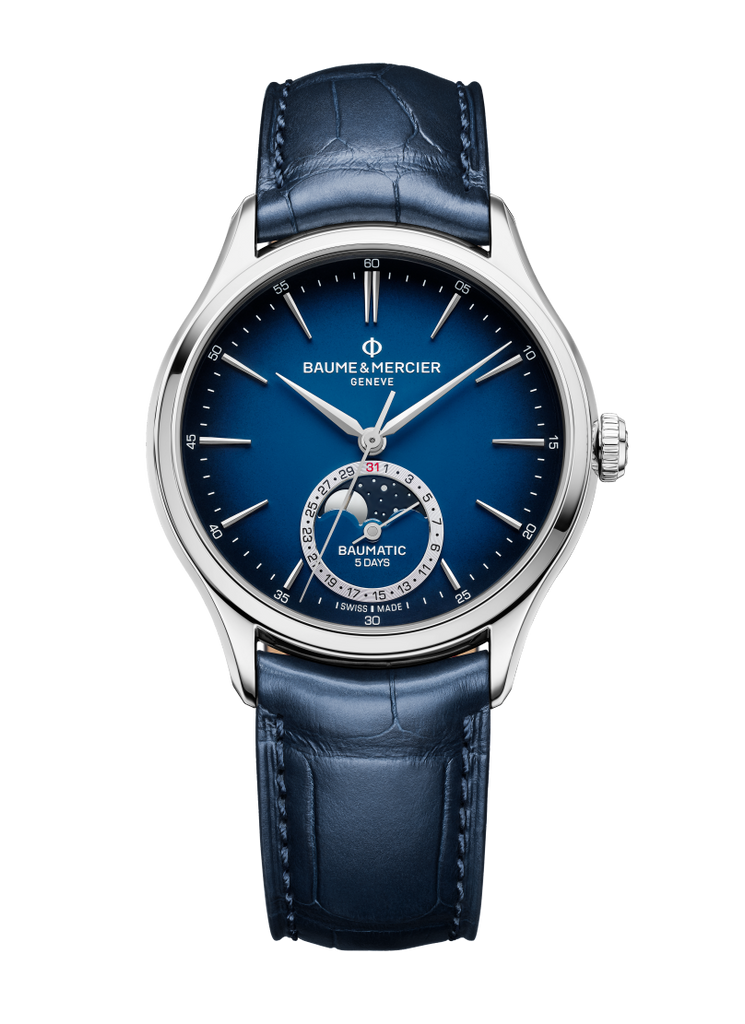 Baume & Mercier Clifton Blue Moon phase date 10756 - 39mm