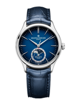 Load image into Gallery viewer, Baume &amp; Mercier Clifton Blue Moon phase date 10756 - 39mm