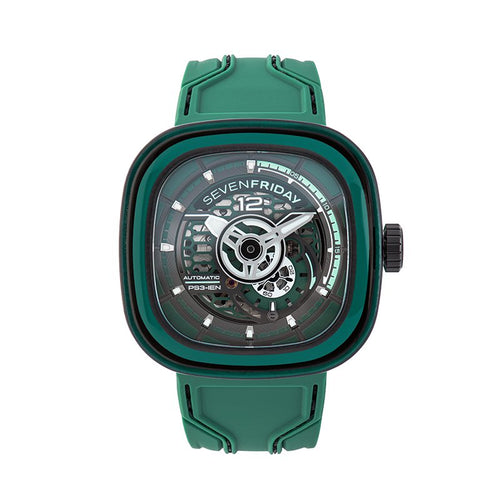 SevenFriday PS3/05 GREEN CARBON