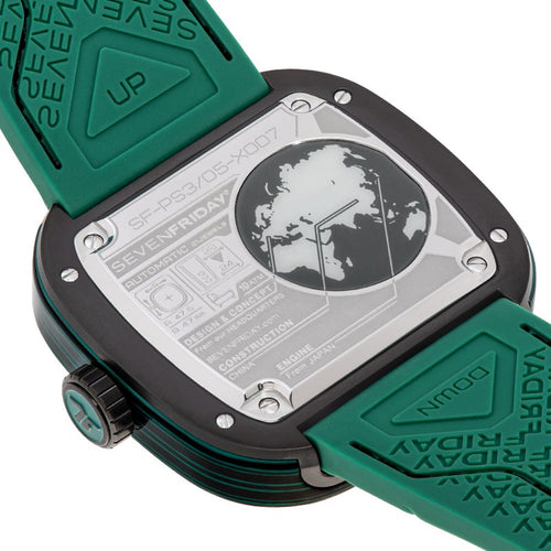 SevenFriday PS3/05 GREEN CARBON