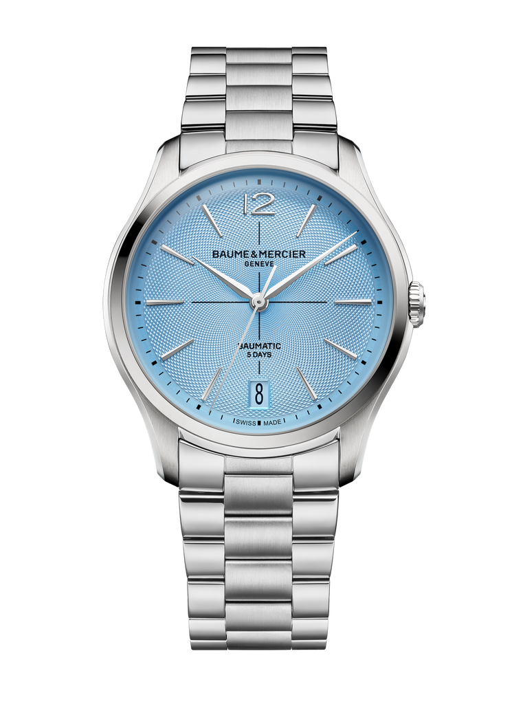 Baume & Mercier Clifton Ice Blue on Bracelet 10870 Limited Edition