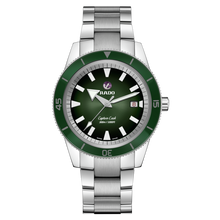 Load image into Gallery viewer, Rado Captain Cook Automatic Green on Steel Sport Bracelet