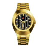 Rado New Original Automatic Black Dial YG PVD 38.5mm