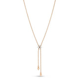 Roberto Coin Love in Verona Necklace in 18k rose gold with diamonds -0.668ct
