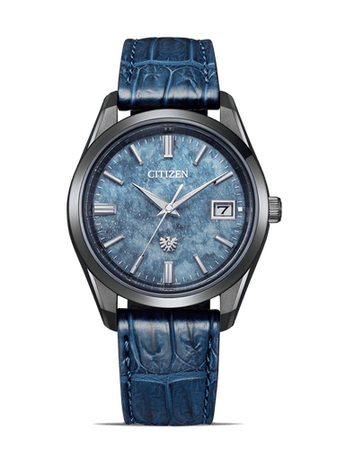 The Citizen -AQ4106-26L -Hand-dyed Indigo Washi Paper Dial (Tosa washi) Limited edition of 300 units