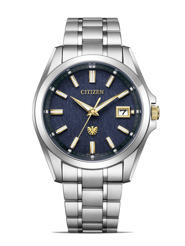The Citizen AQ4094-58L -Hand-dyed Blue Tosa Washi Paper Dial -Limited Edition of 400 pieces Victory Colour