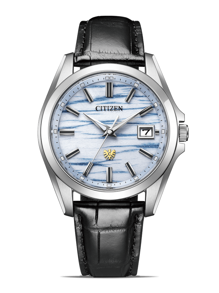 The Citizen AQ4090-08A -Hand-dyed Indigo Tosa Washi Paper Dial -Limited Edition of 200