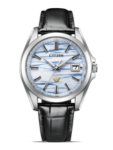 Load image into Gallery viewer, The Citizen AQ4090-08A -Hand-dyed Indigo Tosa Washi Paper Dial -Limited Edition of 200