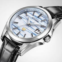 Load image into Gallery viewer, The Citizen AQ4090-08A -Hand-dyed Indigo Tosa Washi Paper Dial -Limited Edition of 200