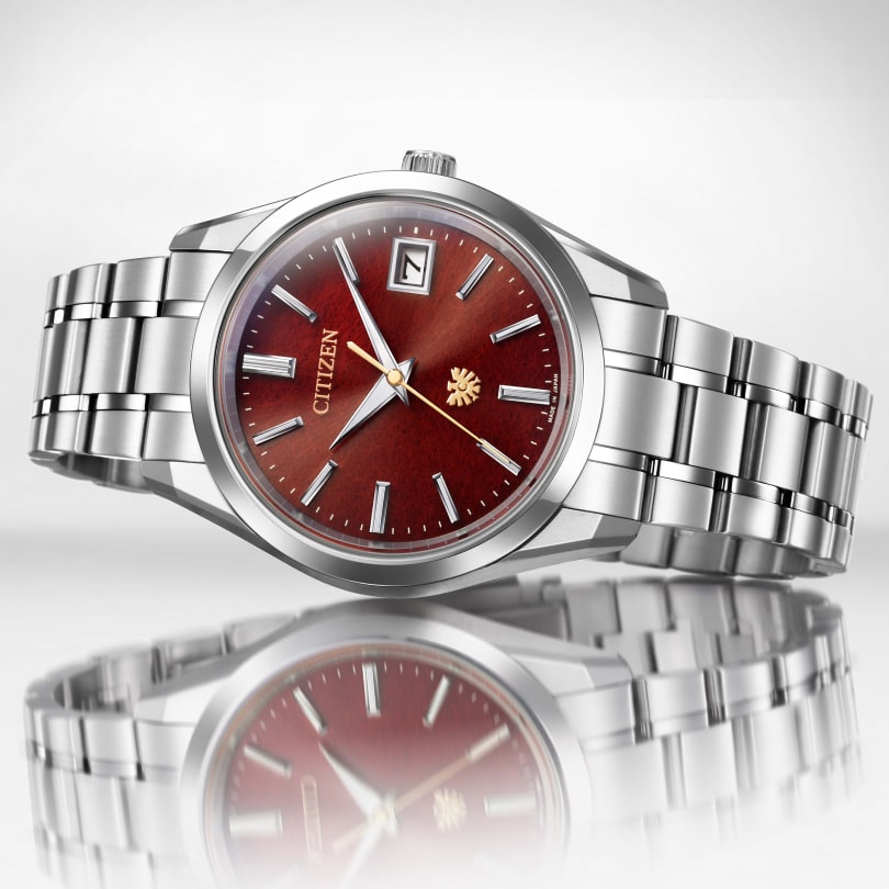The Citizen -AQ4100-65X -Super Titanium Red Washi dial (Tosa washi) -Limited Edition 300