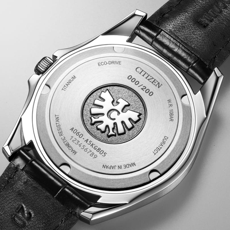 The Citizen AQ4090-08A -Hand-dyed Indigo Tosa Washi Paper Dial -Limited Edition of 200