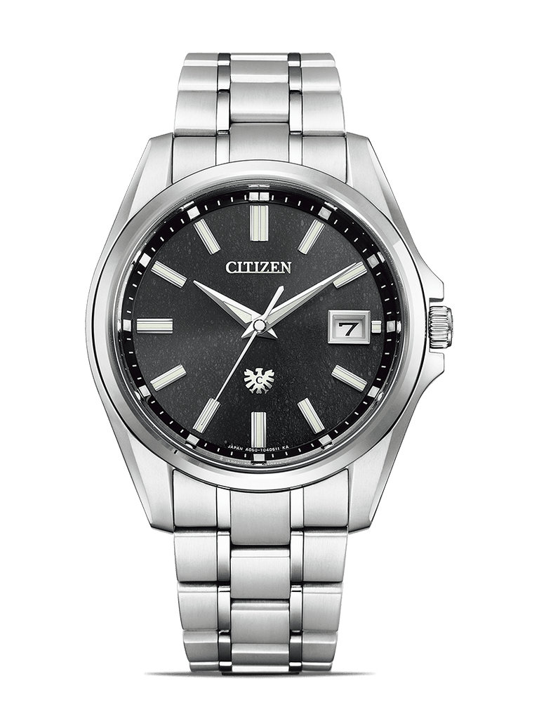 The Citizen -AQ4091-56E -Japanese Washi paper black dial