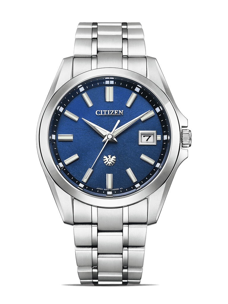 The Citizen -AQ4091-56M -Japanese Washi paper blue dial