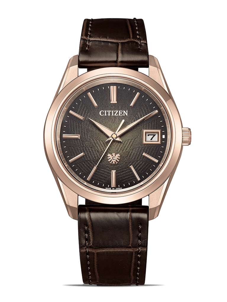 The Citizen -AQ4106-00W -Washi Brown dial/Super Titanium -Limited Edition 300 units