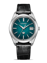 Load image into Gallery viewer, The Citizen -AQ4100-22W -Washi green dial (Tosa washi) -Limited Edition 300 units