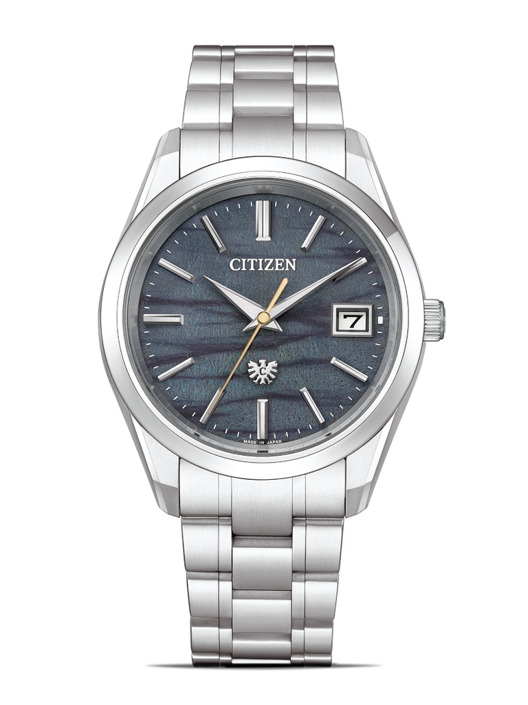 The Citizen -AQ4100-65L -Hand-dyed Indigo Washi Paper Blue Dial -Limited Edition 600