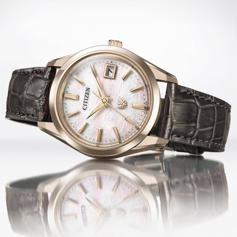 The Citizen -AQ4106-00A -Washi Paper Dial (Tosa washi Unryushi) Limited edition of 400 units worldwide
