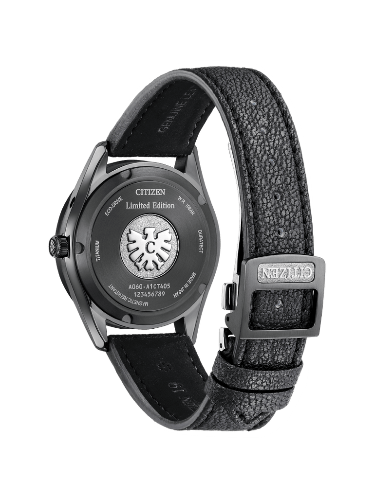 The Citizen -AQ4106-18X -Washi dial (Tosa washi)/ Super Titanium/ Goatskin strap (Chari-Happo leather) -Limited Edition 350 units