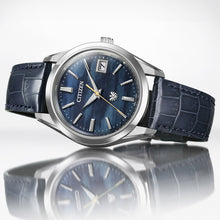 Load image into Gallery viewer, The Citizen -AQ4100-22L -Hand-dyed Indigo Washi Paper Dial (Tosa washi) -Limited Edition 400 units