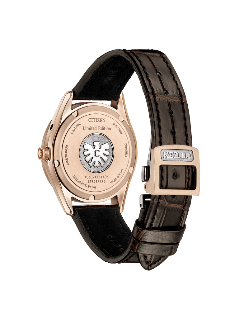 The Citizen -AQ4106-00W -Washi Brown dial/Super Titanium -Limited Edition 300 units