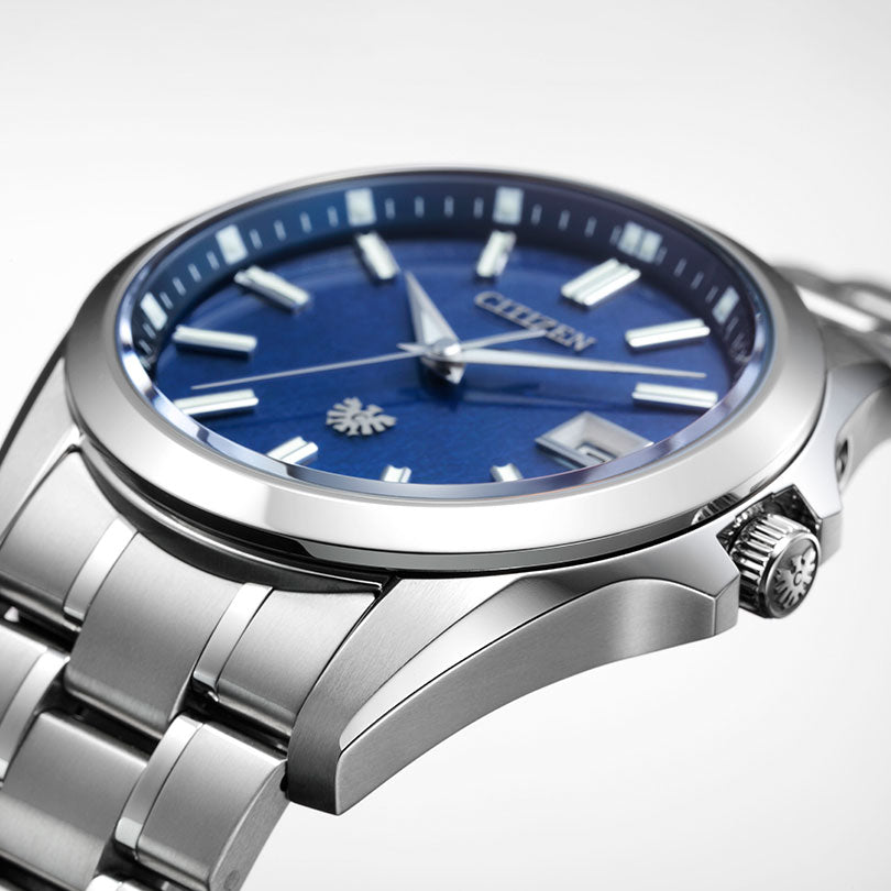 The Citizen -AQ4091-56M -Japanese Washi paper blue dial