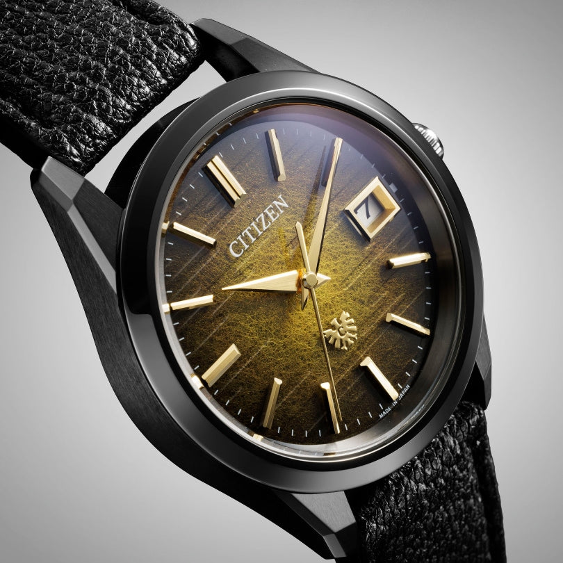 The Citizen -AQ4106-18X -Washi dial (Tosa washi)/ Super Titanium/ Goatskin strap (Chari-Happo leather) -Limited Edition 350 units