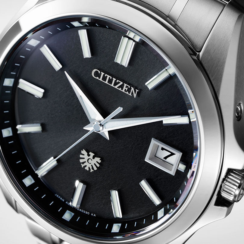 The Citizen -AQ4091-56E -Japanese Washi paper black dial