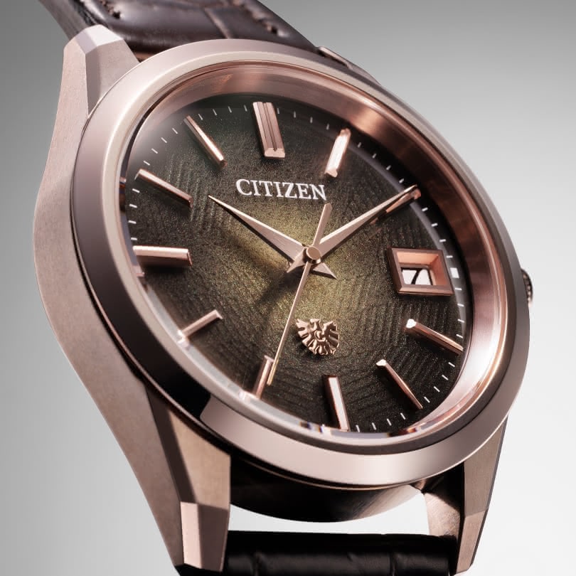 The Citizen -AQ4106-00W -Washi Brown dial/Super Titanium -Limited Edition 300 units